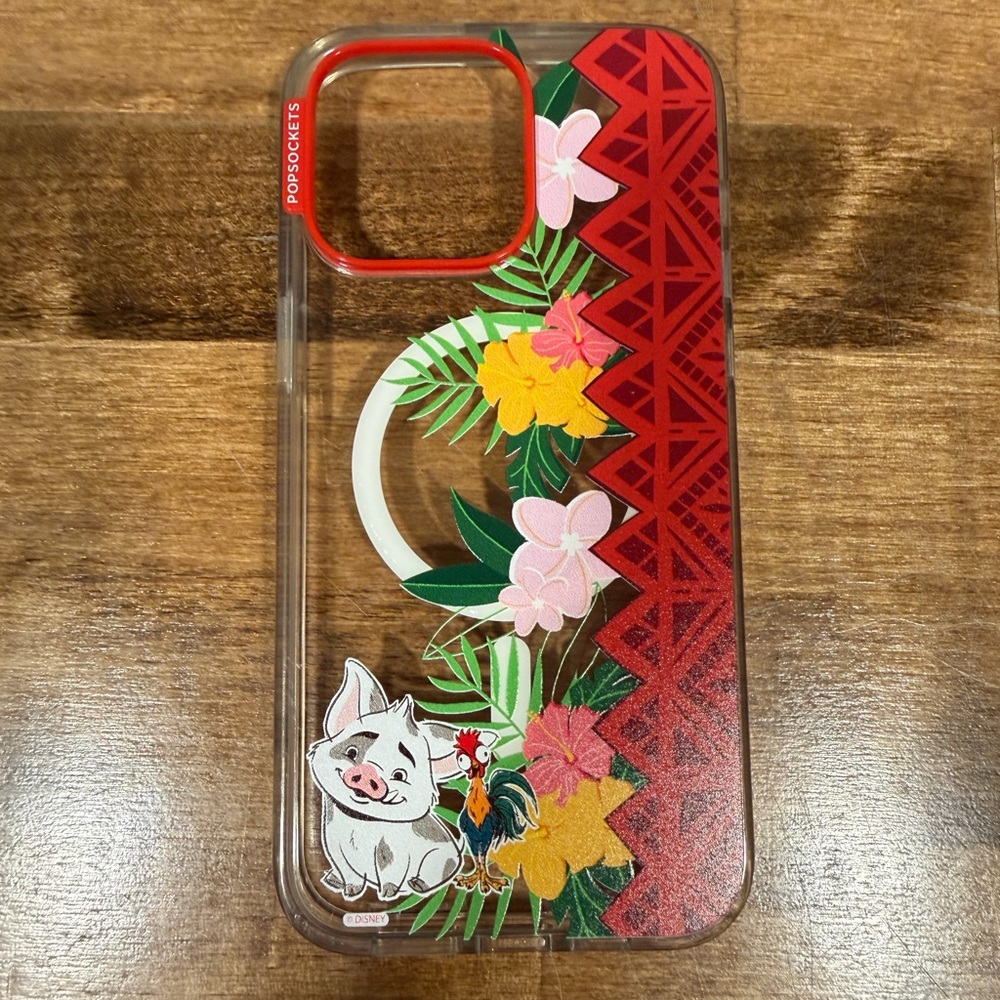 Pua & Hei Hei Popsocket iPhone 15 pro max case